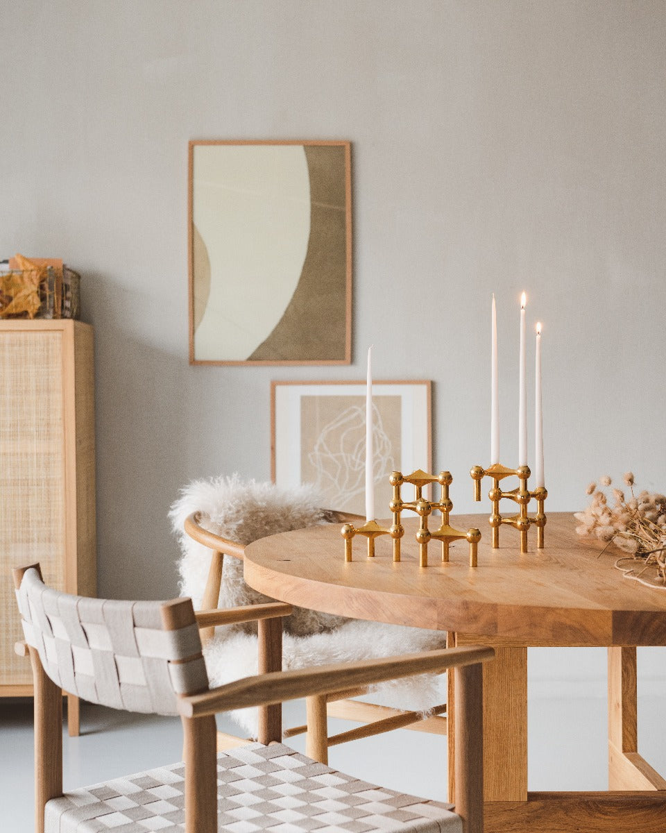 Kertelys, hvid - 6 stk.